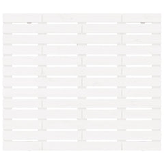 vidaXL Wall Headboard White 96x3x91.5 cm Solid Wood Pine 4