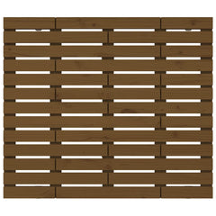 vidaXL Wall Headboard Honey Brown 96x3x91.5 cm Solid Wood Pine 4