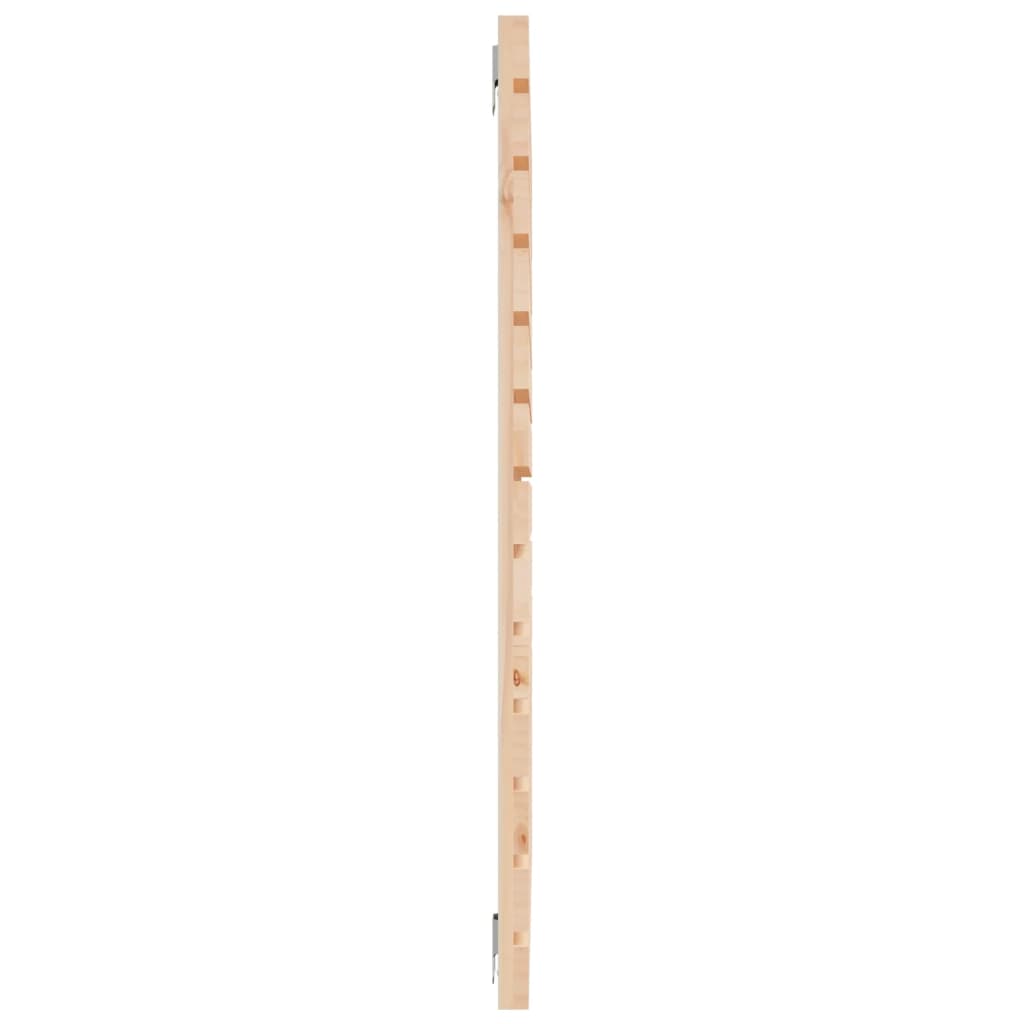 vidaXL Wall Headboard 146x3x91.5 cm Solid Wood Pine 5
