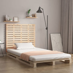 vidaXL Wall Headboard 146x3x91.5 cm Solid Wood Pine 1