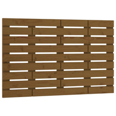 vidaXL Wall Headboard Honey Brown 96x3x63 cm Solid Wood Pine 2