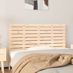 vidaXL Wall Headboard 146x3x63 cm Solid Wood Pine 1