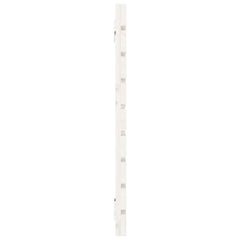vidaXL Wall Headboard White 146x3x63 cm Solid Wood Pine 5
