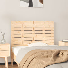 vidaXL Wall Headboard 81x3x63 cm Solid Wood Pine 1