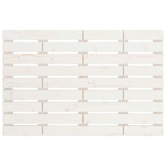 vidaXL Wall Headboard White 81x3x63 cm Solid Wood Pine 4
