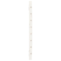 vidaXL Wall Headboard White 81x3x63 cm Solid Wood Pine 5
