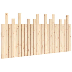 vidaXL Wall Headboard 159.5x3x80 cm Solid Wood Pine 2