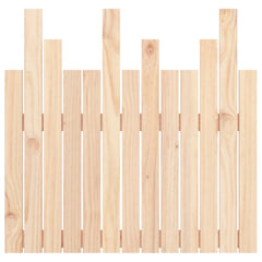 vidaXL Wall Headboard 82.5x3x80 cm Solid Wood Pine 5