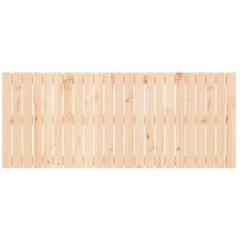 vidaXL Wall Headboard 147x3x60 cm Solid Wood Pine 4