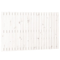 vidaXL Wall Headboard White 140x3x90 cm Solid Wood Pine 2