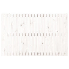 vidaXL Wall Headboard White 140x3x90 cm Solid Wood Pine 4