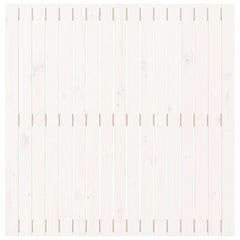 vidaXL Wall Headboard White 108x3x110 cm Solid Wood Pine 4
