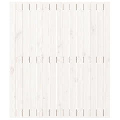 vidaXL Wall Headboard White 95.5x3x110 cm Solid Wood Pine 4