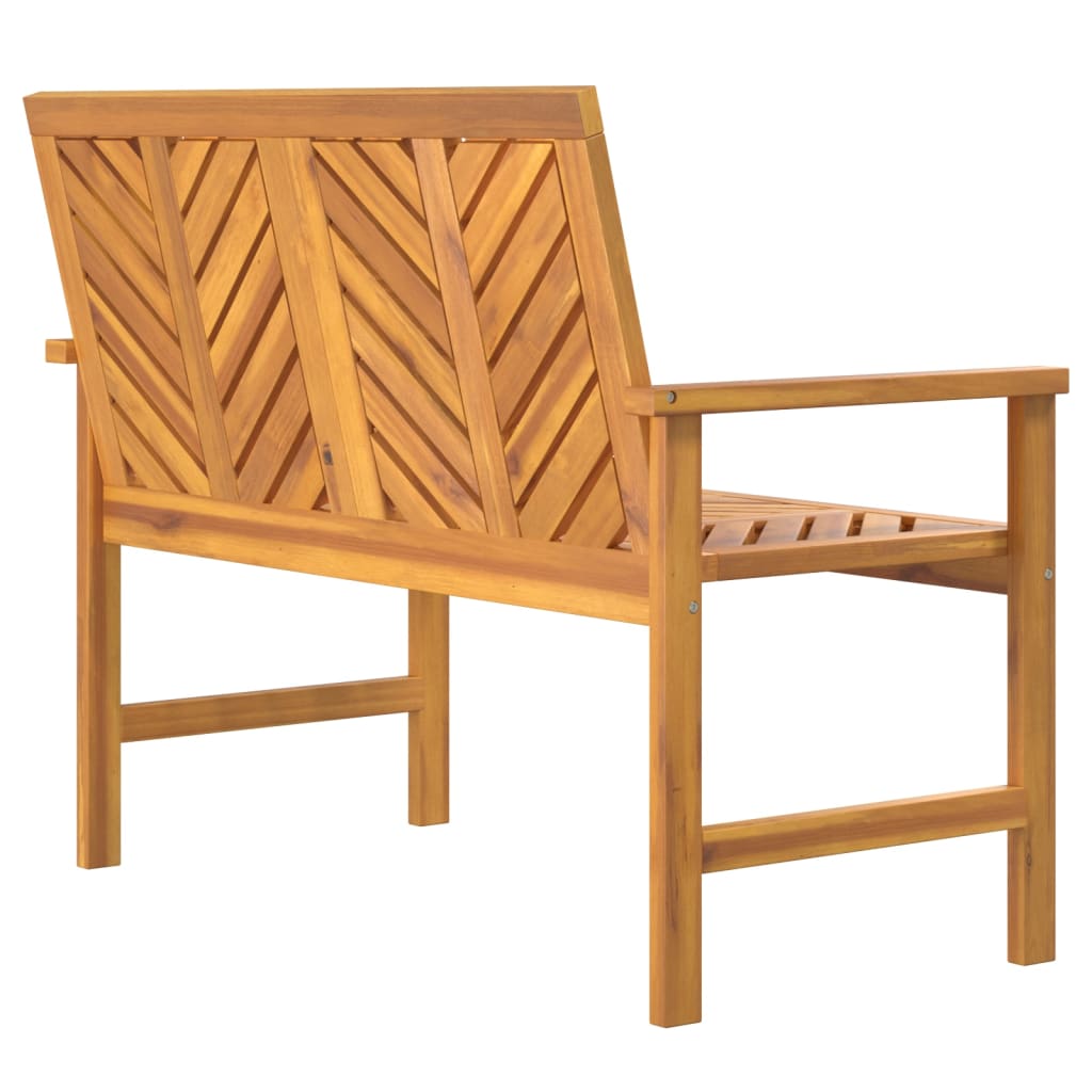 vidaXL Garden Bench 109 cm Solid Wood Acacia 5
