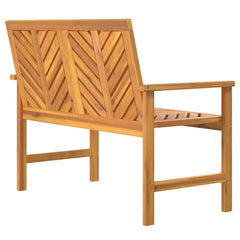 vidaXL Garden Bench 109 cm Solid Wood Acacia 5