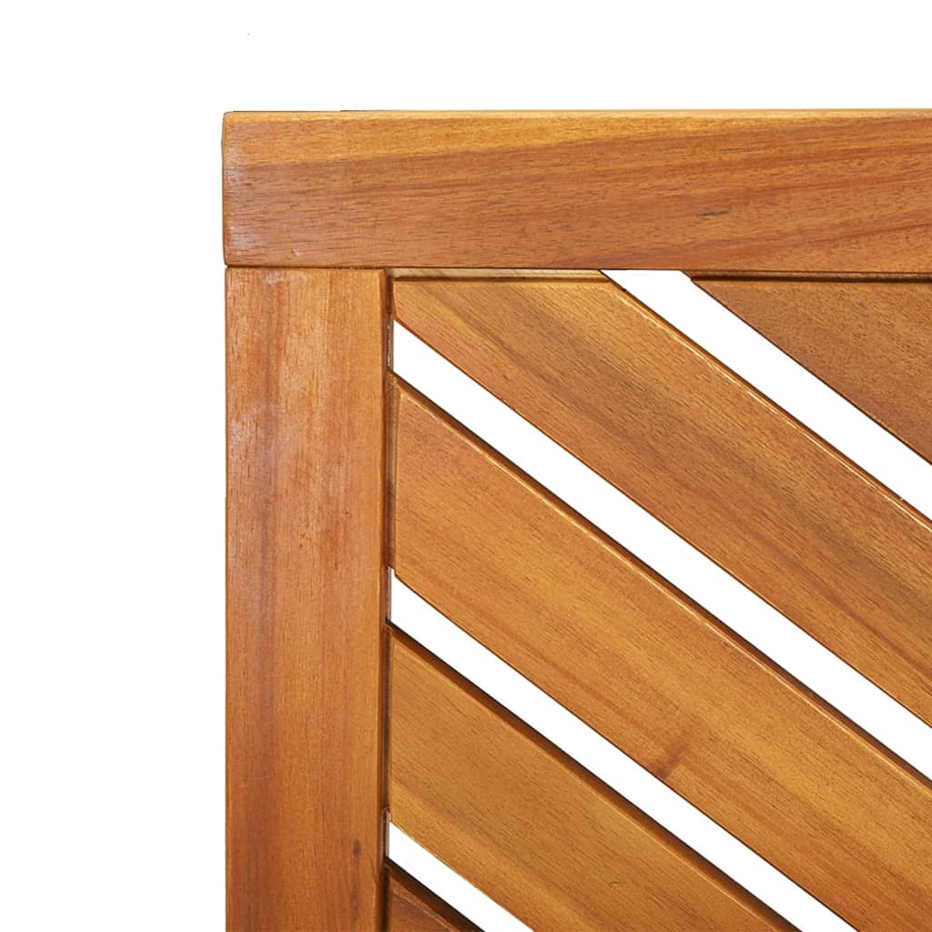vidaXL Garden Bench 109 cm Solid Wood Acacia 6