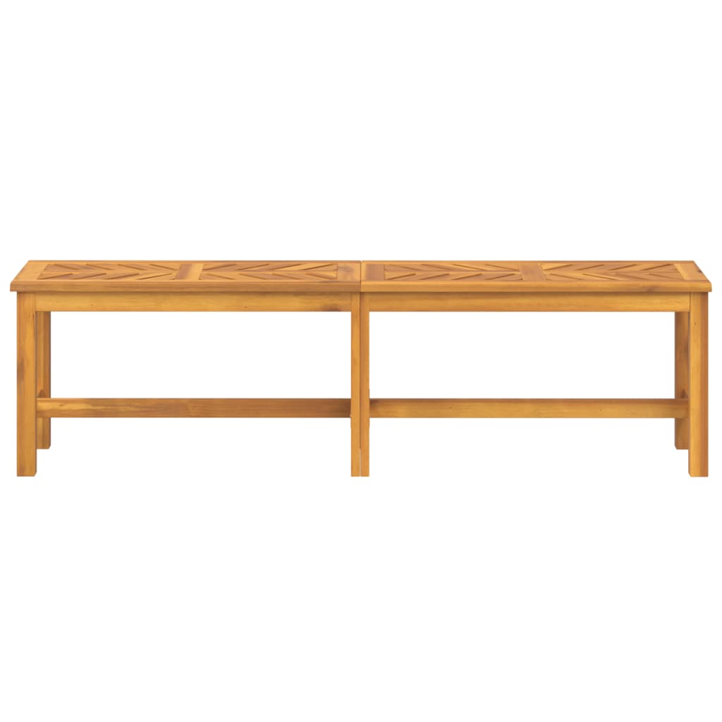 vidaXL Garden Bench 150 cm Solid Wood Acacia 3