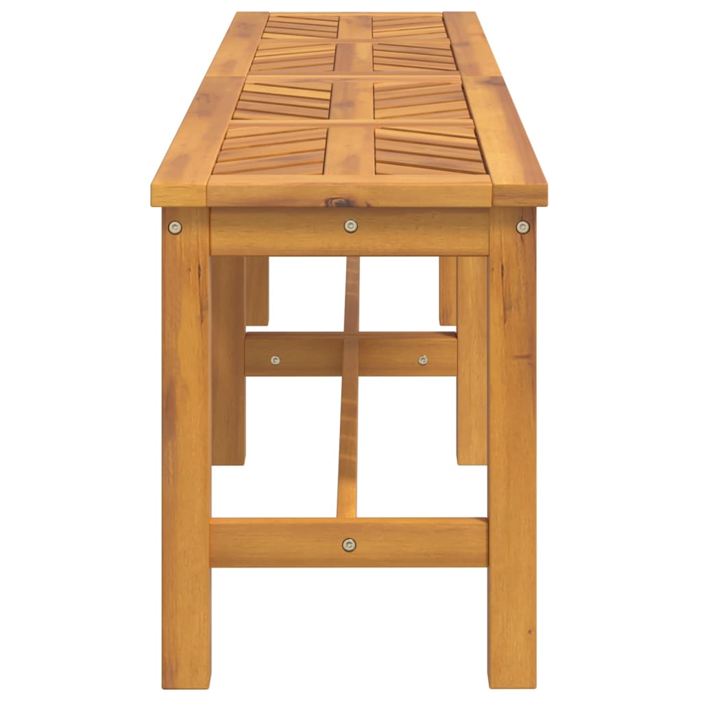 vidaXL Garden Bench 150 cm Solid Wood Acacia 4