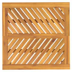 Garden Dining Table Solid Wood Acacia 90 x 90 x 74 cm