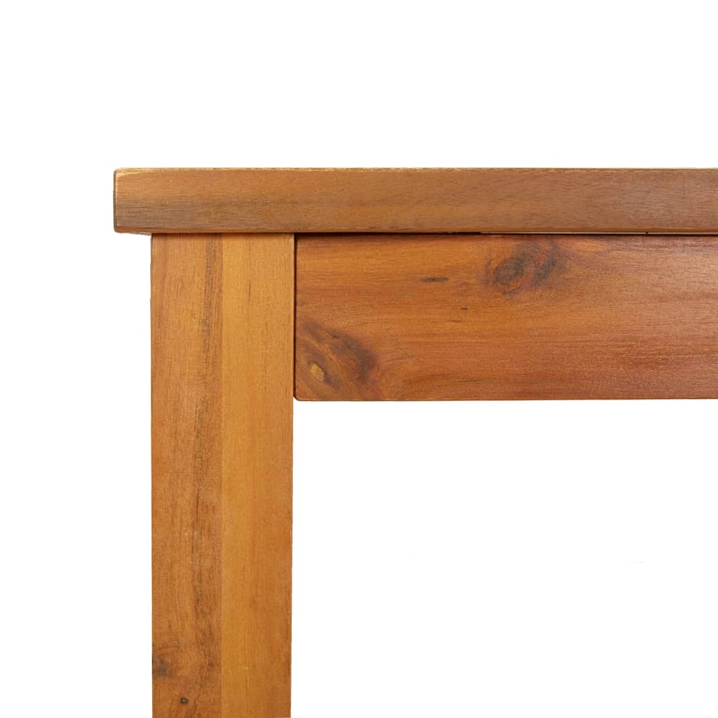 Garden Dining Table Solid Wood Acacia 90 x 90 x 74 cm