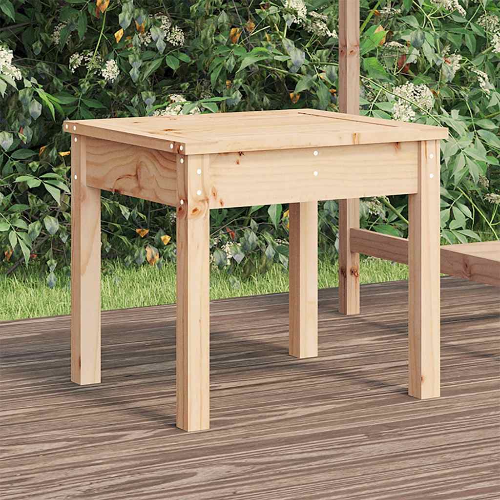 vidaXL Garden Bench 50x44x45 cm Solid Wood Pine 1