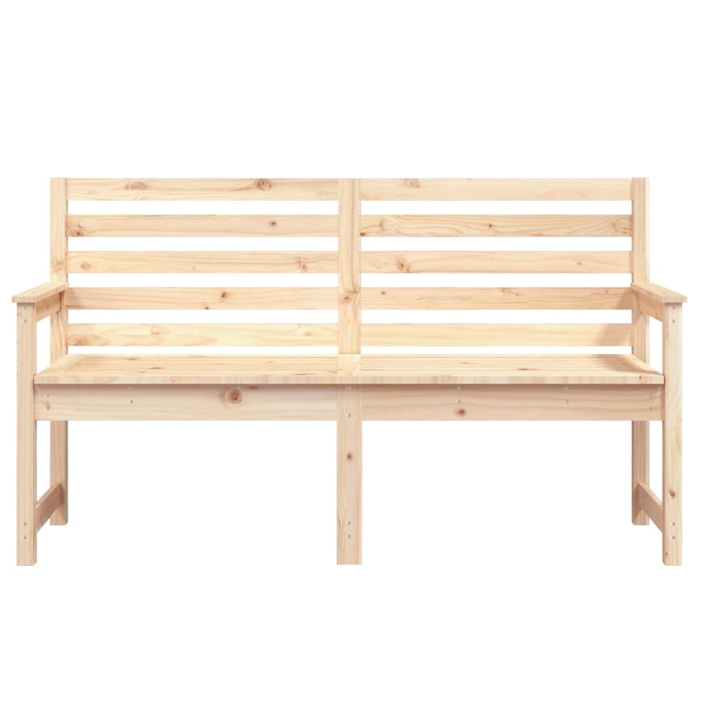 vidaXL Garden Bench 159.5x48x91.5 cm Solid Wood Pine 4