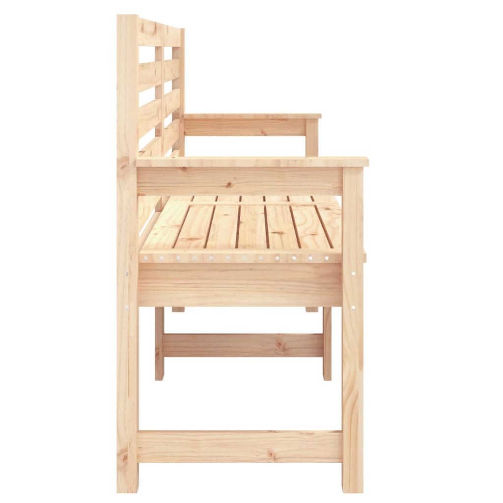 vidaXL Garden Bench 159.5x48x91.5 cm Solid Wood Pine 5