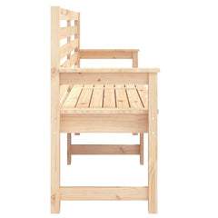 vidaXL Garden Bench 159.5x48x91.5 cm Solid Wood Pine 5