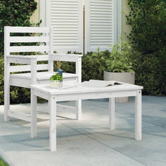 vidaXL Garden Table 121x82.5x45 cm Solid Wood Pine