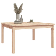 vidaXL Garden Table 82.5x82.5x45 cm Solid Wood Pine 4