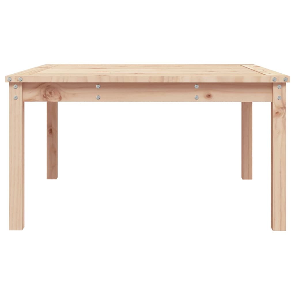 vidaXL Garden Table 82.5x82.5x45 cm Solid Wood Pine 6
