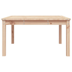 vidaXL Garden Table 82.5x82.5x45 cm Solid Wood Pine 6