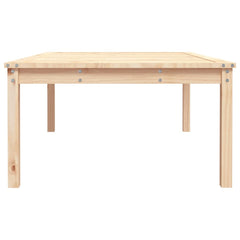 vidaXL Garden Table 121x82.5x45 cm Solid Wood Pine 6