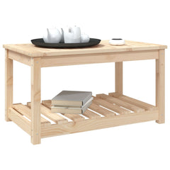 vidaXL Garden Table 82.5x50.5x45 cm Solid Wood Pine 4