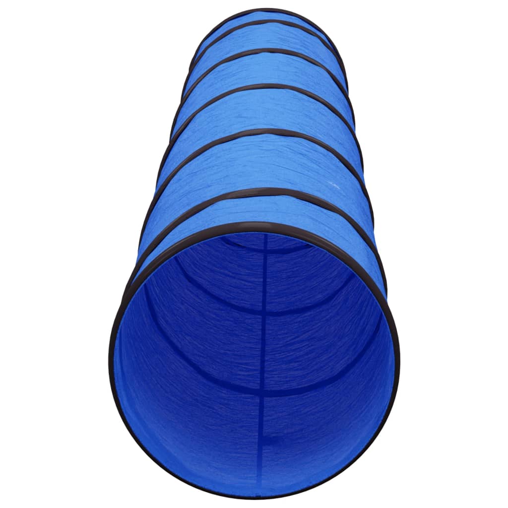 vidaXL Dog Tunnel Blue Ø 40x200 cm Polyester 4