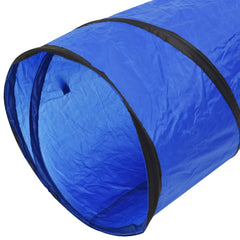 vidaXL Dog Tunnel Blue Ø 40x200 cm Polyester 6