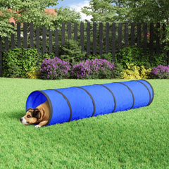 vidaXL Dog Tunnel Blue Ø 40x200 cm Polyester 1