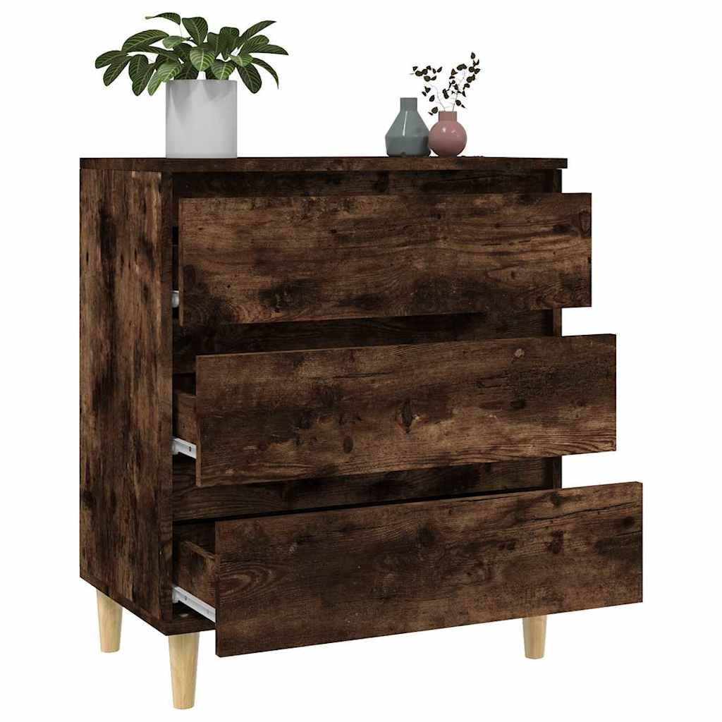 vidaXL Sideboard | Smoked oak | Engineered wood | Medium | Sideboard 5