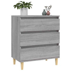 vidaXL Sideboard Grey Sonoma 60x35x70 cm Engineered Wood 4