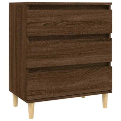 vidaXL Sideboard Brown Oak 60x35x70 cm Engineered Wood 2
