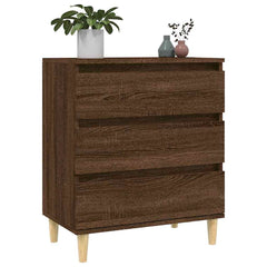vidaXL Sideboard Brown Oak 60x35x70 cm Engineered Wood 4