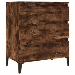 vidaXL Sideboard | Smoked Oak | Engineered wood, metal | 60 x 35 x 70 cm 2