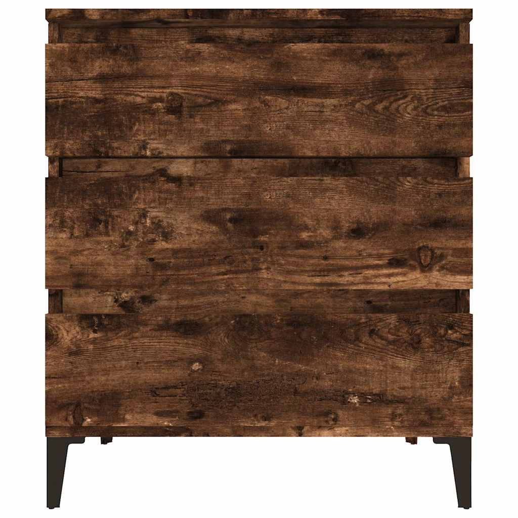 vidaXL Sideboard | Smoked Oak | Engineered wood, metal | 60 x 35 x 70 cm 5