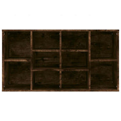 vidaXL Shoe Bench Smoked Oak 103x30x55 cm Engineered Wood 5