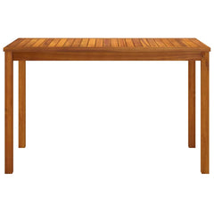 vidaXL Garden Table 110x55x67 cm Solid Wood Acacia 3