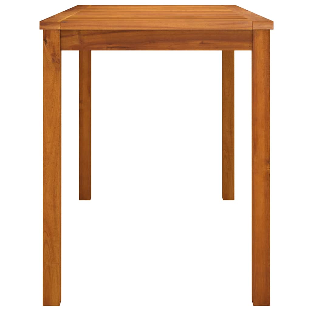 vidaXL Garden Table 110x55x67 cm Solid Wood Acacia 4