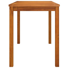 vidaXL Garden Table 110x55x67 cm Solid Wood Acacia 4