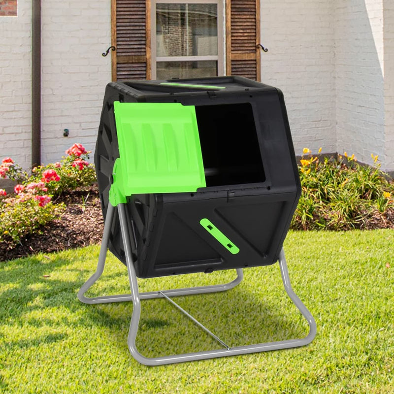 Tumbling Composter 60x58x74 cm 105 L Polypropylene