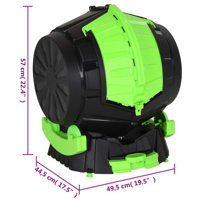 Tumbling Composter 49.5x44.5x57 cm 50 L