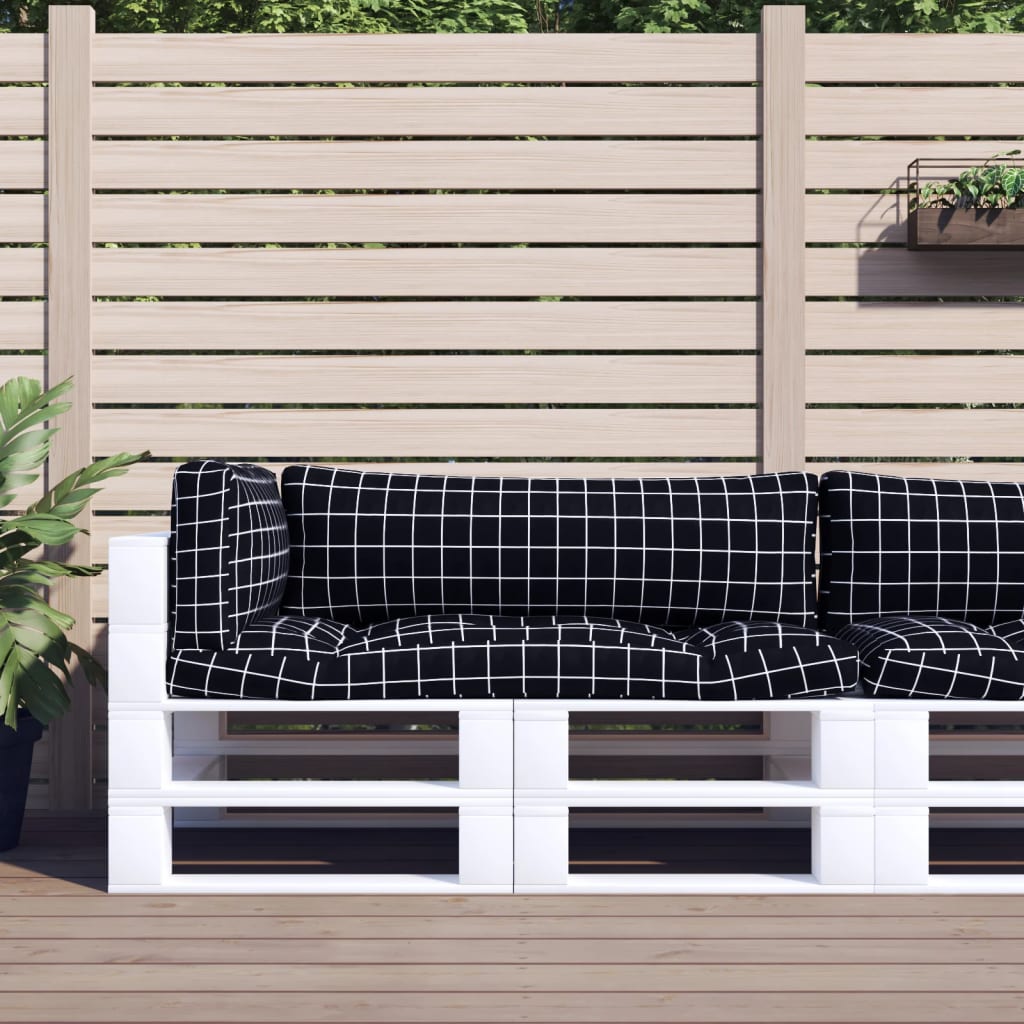 vidaXL Pallet Cushions Fabric